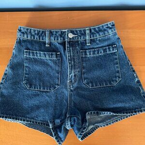Rollas Dusters Sailor Denim Short Size 26